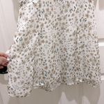 Paper Closet White Floral Plunging V Photo 5