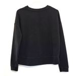 Athleta Modern Crewneck Long Sleeve Sweatshirt Black Size Small Photo 2