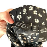 & Other Stories & Other Stories Pants High Waisted Fringe Pull-On Floral‎ Print Black Size US 2 Photo 9