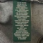 LRL Ralph Lauren Denim Dress Plus 14W 1/4 Zip New Leather Trim Neutral Classic Blue Photo 7