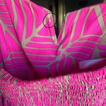 Alice & Trixie  Abstract Print Long Maxi Strap-less Silk Dress Size Small Photo 7