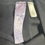 Alya “Black Slip Dress with Side Slit – Minimalist Little Black Dress” Photo 7