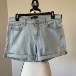 Banana Republic  light wash denim jean shorts in a size 6 festival concert summer Photo 12