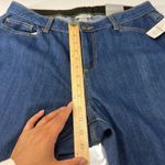 Catherines The Universal Jeans Womens 16WP Blue Denim Soft Stretch Straight Leg Photo 12
