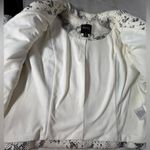 Thalia Sodi  Monochrome Snake Print Blazer Photo 8