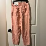 ZARA  Pink Cropped Ankle Pants Photo 2