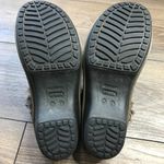 Crocs Cobbler Eva Fur Lined Black Clogs Mules Women’s 8 Shoes Slip On 11552 Photo 4