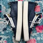 Giuseppe Zanotti Blue Croc Sneakers Photo 3