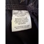 Talbots Vintage Dark Floral Pull On Black Maxi Skirt Size Small Petite USA Photo 5