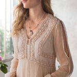 Sundance “Time After Time” Dress in Lapis Blue - Size 6 Photo 2