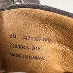 Frye Lena Zip Instep High Top Suede Comfort Casual Sneakers Dark Gray Size 8M Photo 9