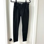 AGOLDE  Sophie Low Rise Black Skinny Jeans, Size 27 Photo 3