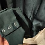 Cami NYC  emerald green silk body suit with black lace | S Photo 6