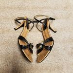 Touch of Nina  Black Strappy Heels 6M Photo 2