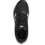 Adidas Falcon 3 Sport Lace Sneakers Black and White Size 6.5Y / 8W Photo 1