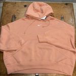 Nike  Woman’s Coral Sportswear Phoenix Fleece Pullover Hoodie Size X-Large Photo 0