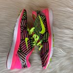 Nike Free Tr Fit 5 Pink Pow/Volt Black Athletic Shoes Size 7 Photo 8