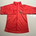 Chicago‎ Blackhawks NHL Salmon Full Zip Jacket Women's Large Jacket Activewear Red Photo 0