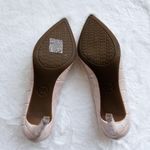 Michael Kors Dorothy Flex pump heels embossed leather size 6 color soft pink Photo 5