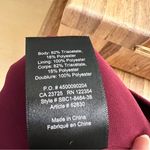 Babaton ARITZIA Patricio Short Sleeve Sheath Mini Dress in Burgundy Size 2 Photo 4