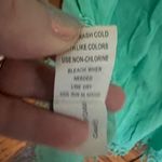 Spiaggia Dolce  mint green boho tank dress with gorgeous detail women’s medium Photo 3