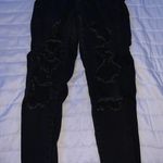 American Eagle Ripped Black Jeans Photo 0