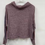 Ultra Flirt Lightweight medium Pullover cowl neck by .size kangaroo pocket FLAWED Photo 1