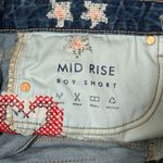 Lucky Brand  Embroidered Mid Rise Denim Boy Shorts 6/28 Photo 11