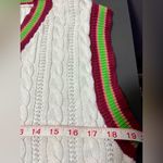 Forever 21  Varsity Knit Vest Photo 4