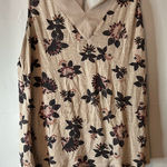 Maurice's Floral Sleeveless Blouse - Cream Photo 0