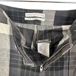 Urban Outfitters Tasha High Rise Kick Flare Pants Black Plaid Motif Size XS NWT Photo 5