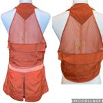 Jordan 23 Vest Women's Small Orange NWT Engineered Convertible Layering Safari Photo 2