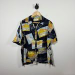 Free People  Women’s Love Letters Button Down Oversized Shirt Multicolor M Photo 3