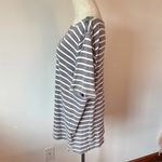 White Stag Gray and White Boxy Short Sleeve Tee Photo 2