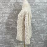 Maurice's  Cream Cable Knit Turtleneck Sweater Photo 1