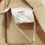 J.ING Tan Beige Sleeveless Ribbed Knit Sweater Midi Dress One Size NWT Photo 3