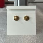 Tory Burch Brand new  gold and green earrings Photo 3