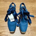 ZARA denim espadrilles Photo 1