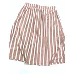 Tickled Teal  BUTTON DETAIL STRIPED CHARLOTTE SKIRT SIZE MEDIUM  NWOT Photo 7