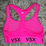 Victoria's Secret Victoria’s Secret Sport hot pink VSX racerback sports bra size small Photo 2