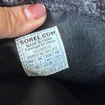 Sorel Womens Black Knit Bear Pattern Leg Warmers Boot Toppers Size 8.5 Photo 6