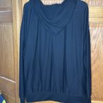 Senita Athletics  Black Mesh Stretch Workout Hoodie with Side Pockets Size XXL Photo 3