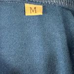 Amazon Blue Lace Sleeve V-Neck Top – Medium, Elegant & Feminine Photo 6