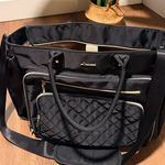 Lovevook Laptop Quilted Black Bag Photo 0