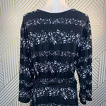 Leota Perfect Wrap Dress Soar Black Floral Print Photo 8