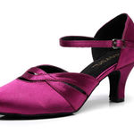 Baysa Latin Dance Shoes Pink Size 5 Photo 0
