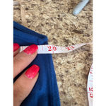 Zenana Outfitters Women's Premium Blue Sleeveless Peplum Tunic Top M Photo 3