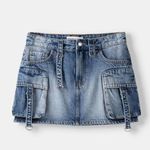 Bershka  Cargo Mini Skirt Photo 2