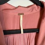 Free People  Mauve Pink double breasted dress Photo 2