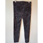Spanx Women's Jeans-ish Black Gray Camo Ankle Jeans Leggings Stretch Moto Size L Photo 3
